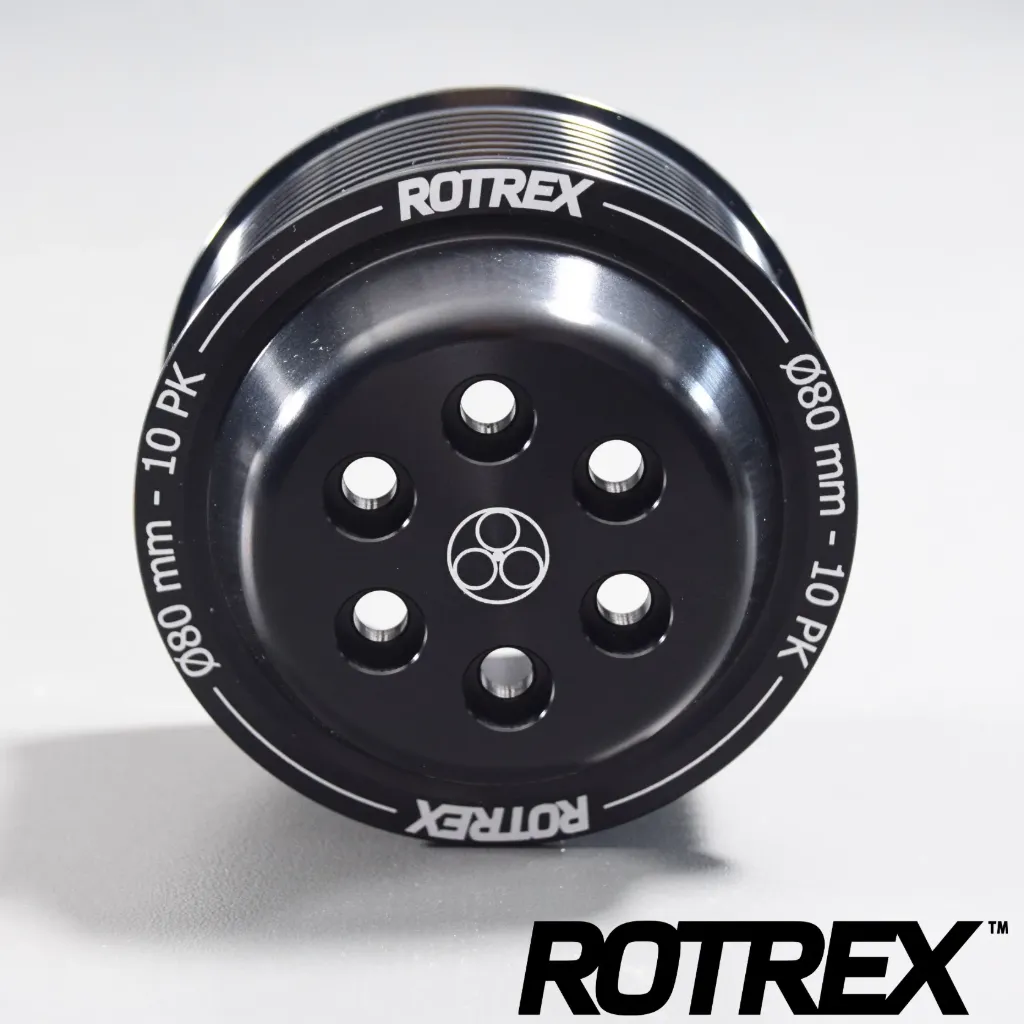 [pulley 80/10] Riemenscheibe 80mm/10PK C38R